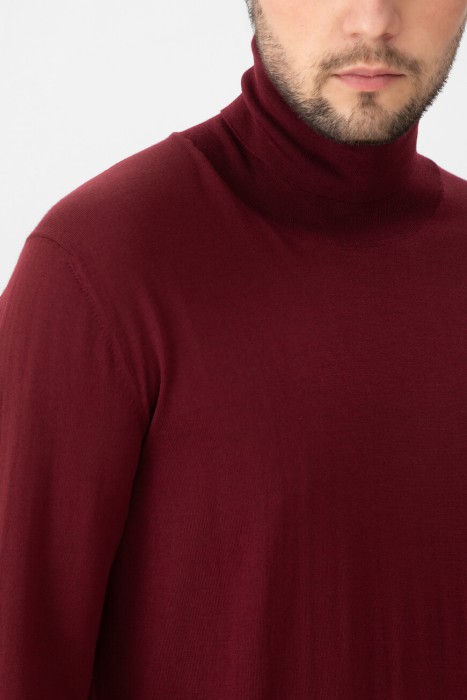 водолазка  из италии вид сбоку