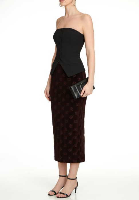 юбка dolce&gabbana от бренда dolce & gabbana вид слева