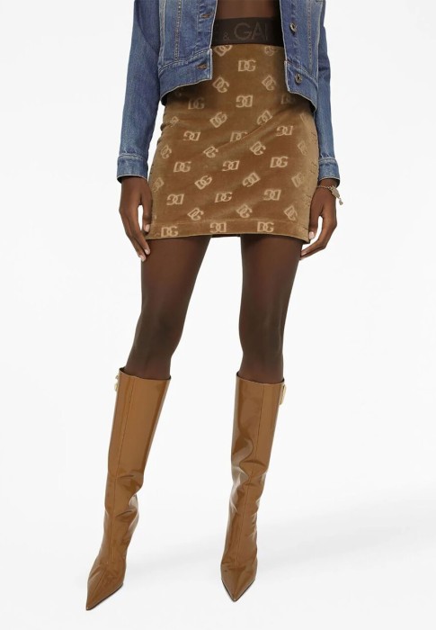 юбка dolce&gabbana из проверенных материалов спереди