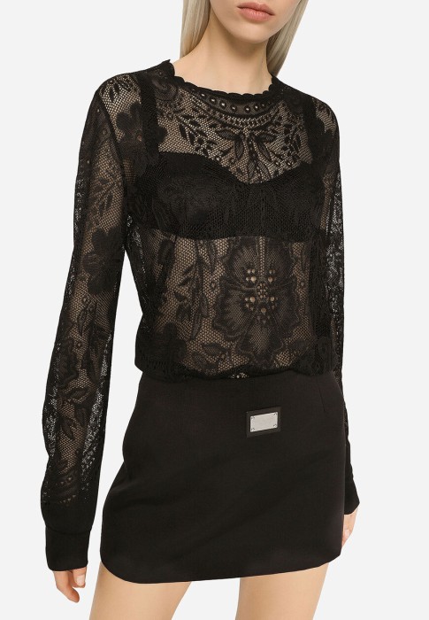 юбка dolce&gabbana из проверенных материалов спереди