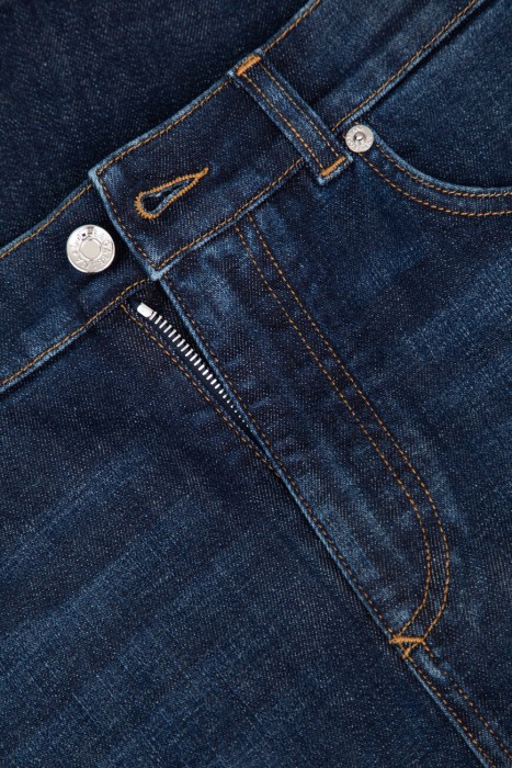 юбка dolce&gabbana из хлопка спереди