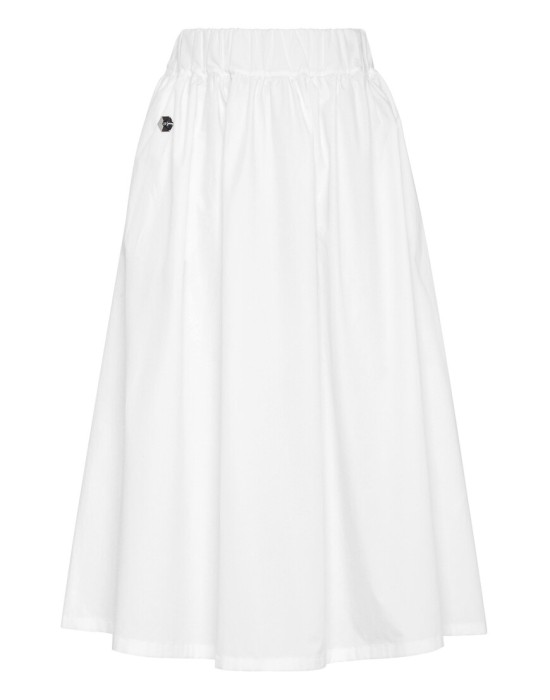 юбка макси  от бренда philipp plein вид слева