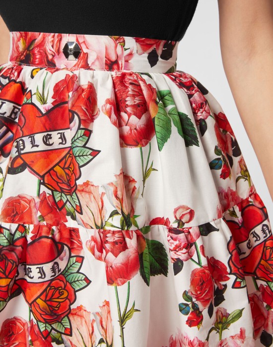 юбка мини  из проверенных материалов спереди