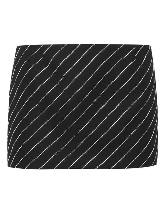 юбка мини  от бренда philipp plein вид слева