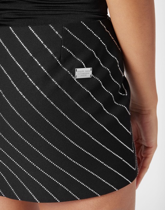 юбка мини  из проверенных материалов спереди