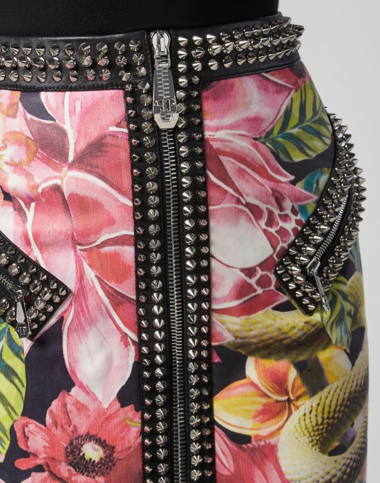 юбка мини  из проверенных материалов спереди