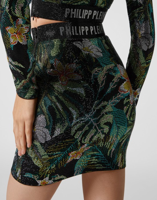 юбка мини  из проверенных материалов спереди