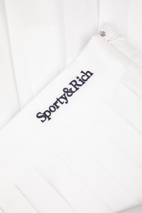 юбка sporty rich модель serif anae из хлопка спереди