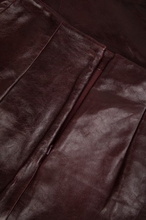 юбка  из льна спереди