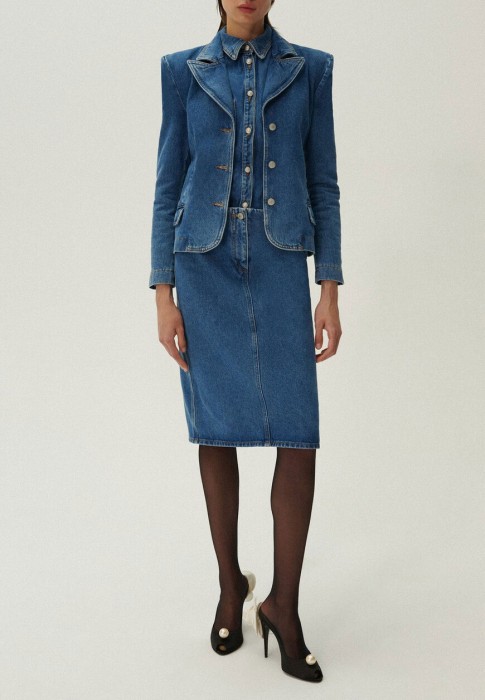 юбка  от бренда magda butrym вид слева