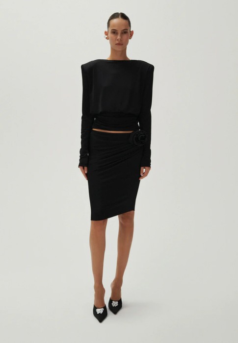 юбка  из италии вид сбоку