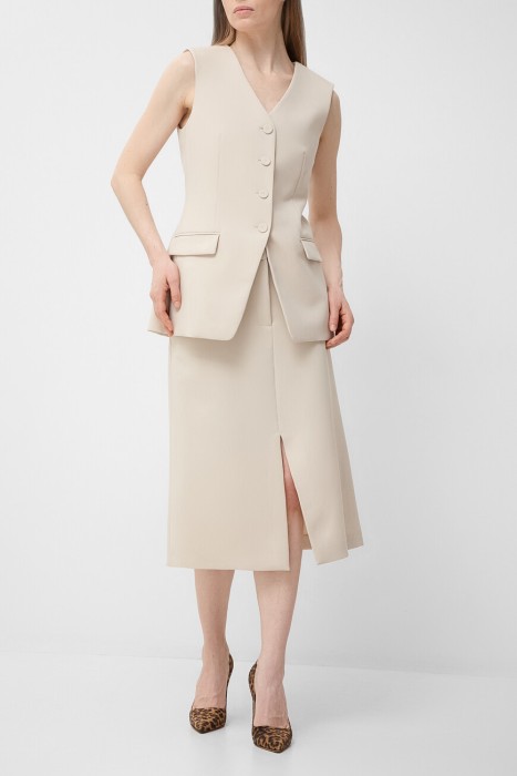 юбка  из полиэстера спереди