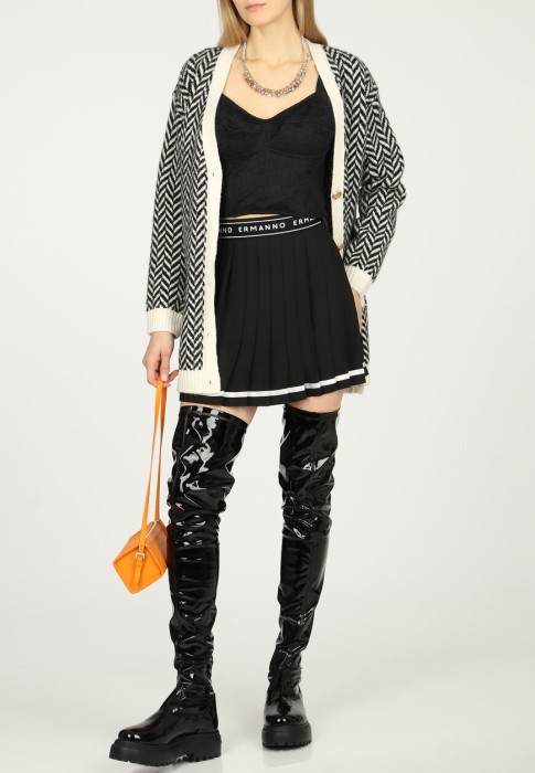 юбка  от бренда ermanno firenze вид слева