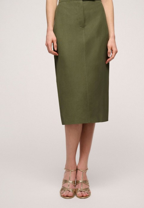 юбка  от бренда luisa spagnoli вид слева