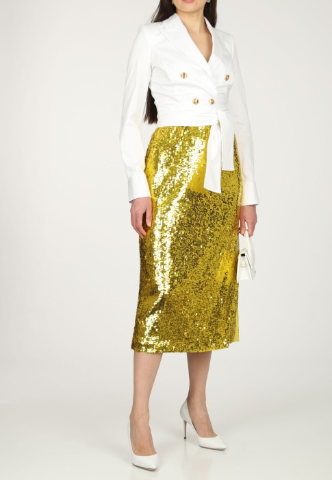 юбка  из италии вид сбоку