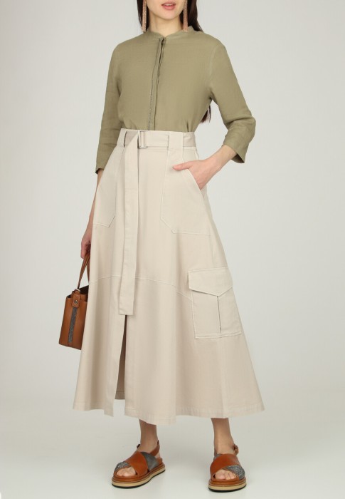 юбка  от бренда fabiana filippi вид слева