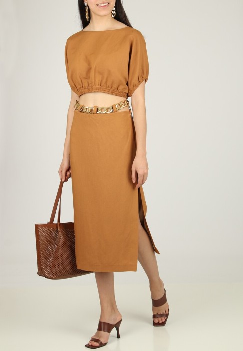 юбка  от бренда patrizia pepe вид слева