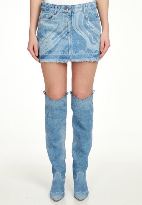 юбка  из италии вид сбоку