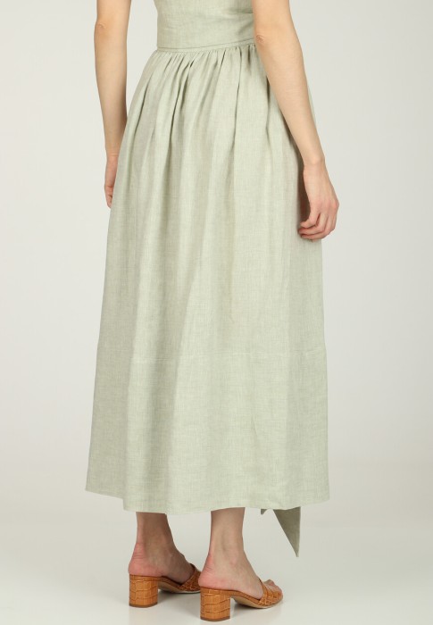 юбка  из италии вид сбоку