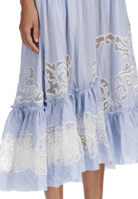 юбка  из италии вид сбоку