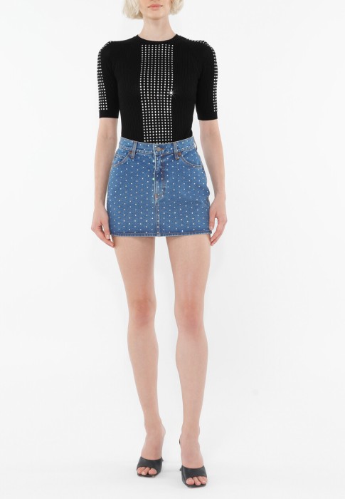 юбка  от бренда giuseppe di morabito вид слева