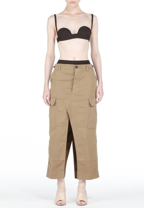 юбка  из италии вид сбоку