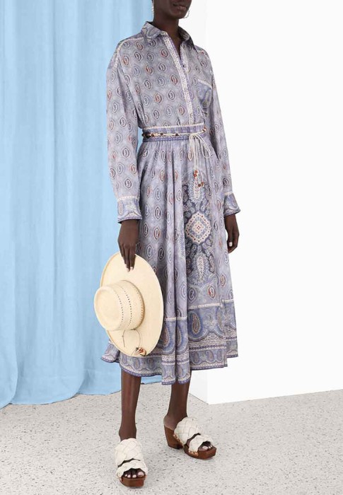 юбка  от бренда zimmermann вид слева