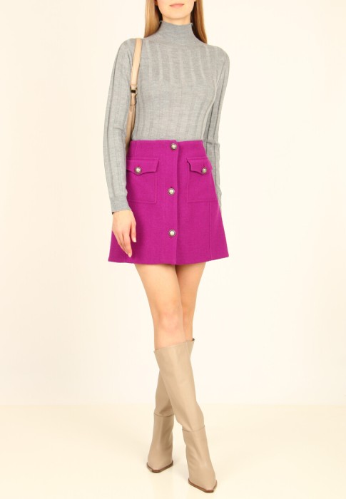 юбка  из италии вид сбоку