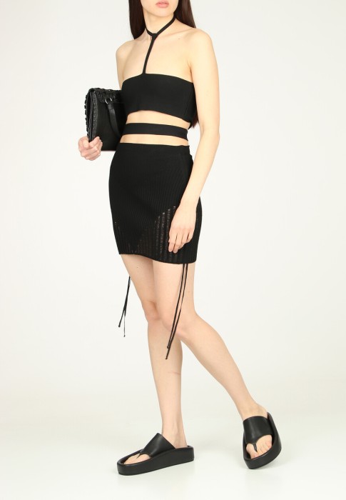 юбка  от бренда andreadamo вид слева