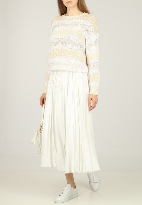 юбка  от бренда cappellini by peserico вид слева