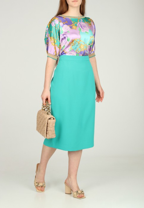 юбка  от бренда elisa fanti вид слева