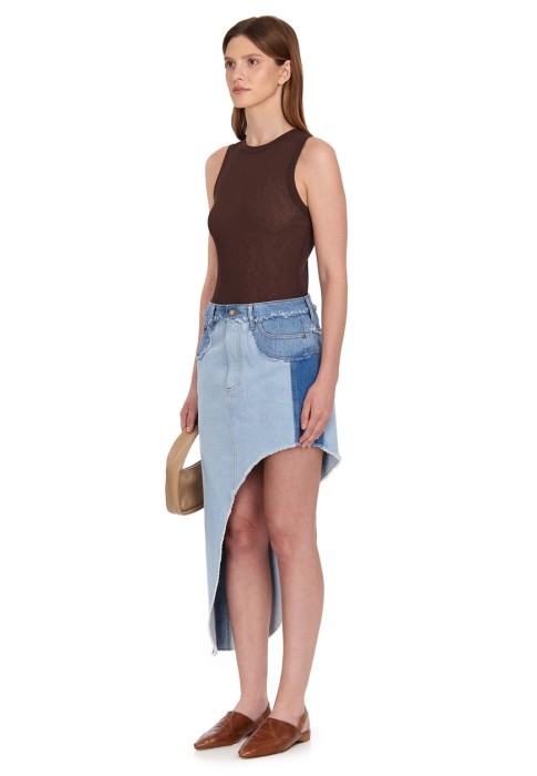 юбка  от бренда chiara ferragni вид слева