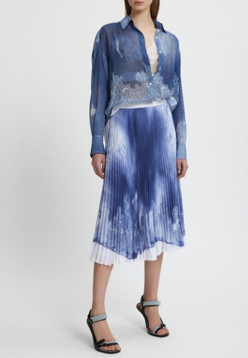 юбка  от бренда ermanno firenze вид слева