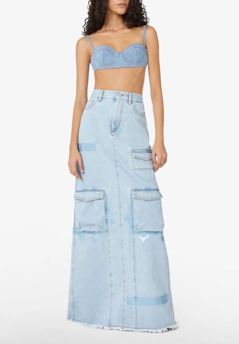 юбка  из италии вид сбоку