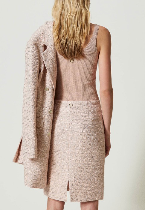 юбка  из проверенных материалов спереди