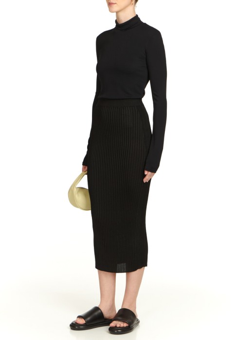 юбка  от бренда jil sander вид слева