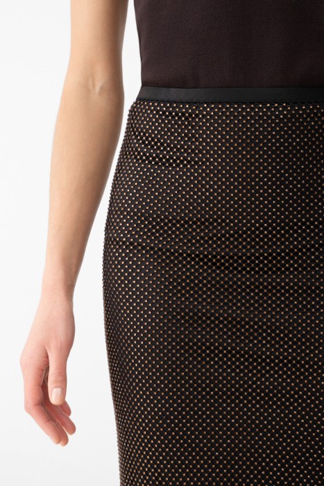 юбка  из италии вид сбоку