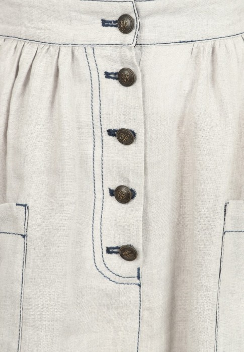 Товар серого цвета с внутренней стороны