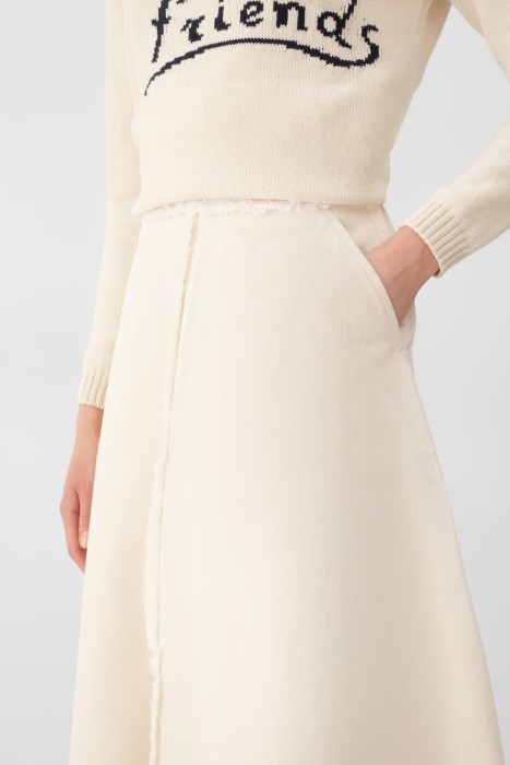 юбка  из италии вид сбоку