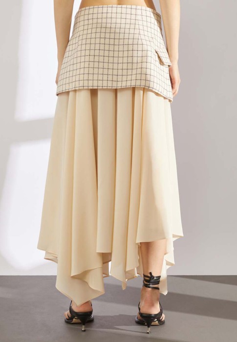 юбка  из италии вид сбоку