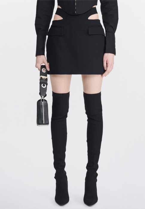 юбка  от бренда dion lee вид слева