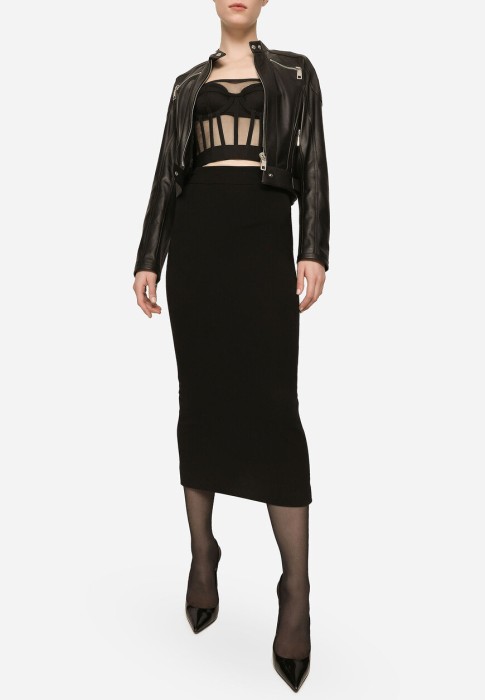 юбка  от бренда dolce & gabbana вид слева