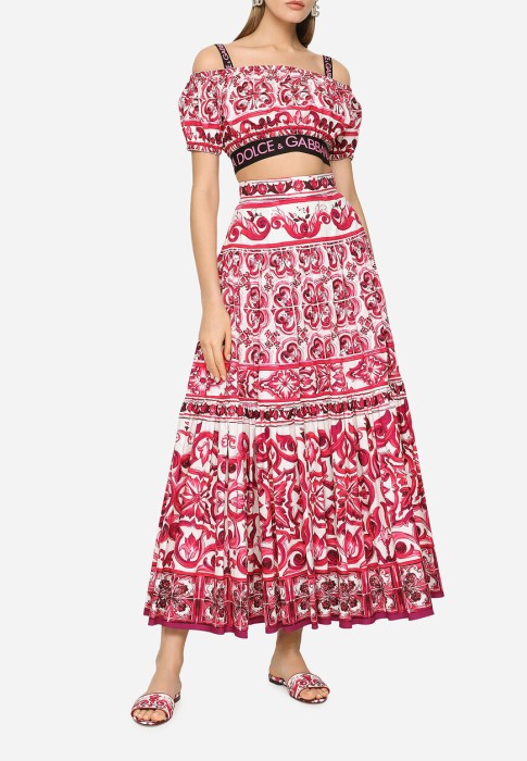 юбка  от бренда dolce & gabbana вид слева