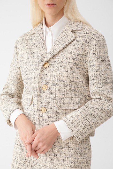 жакет  модель garance из франции вид сбоку