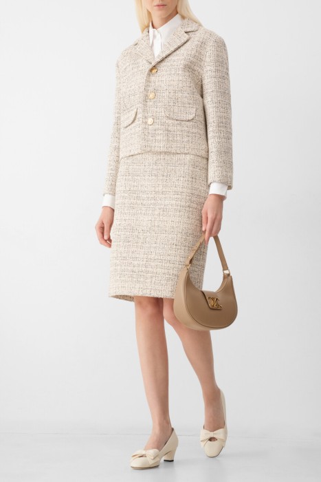 жакет  модель garance из хлопка спереди