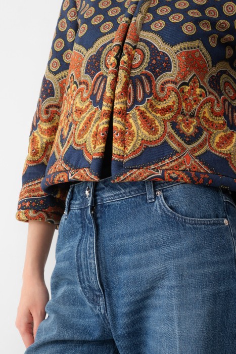 жакет  модель medaglioni voyage imaginaire из италии вид сбоку