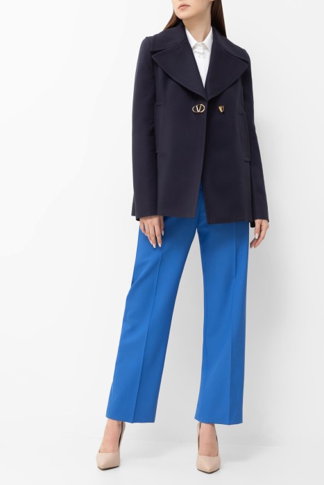 жакет  из хлопка спереди