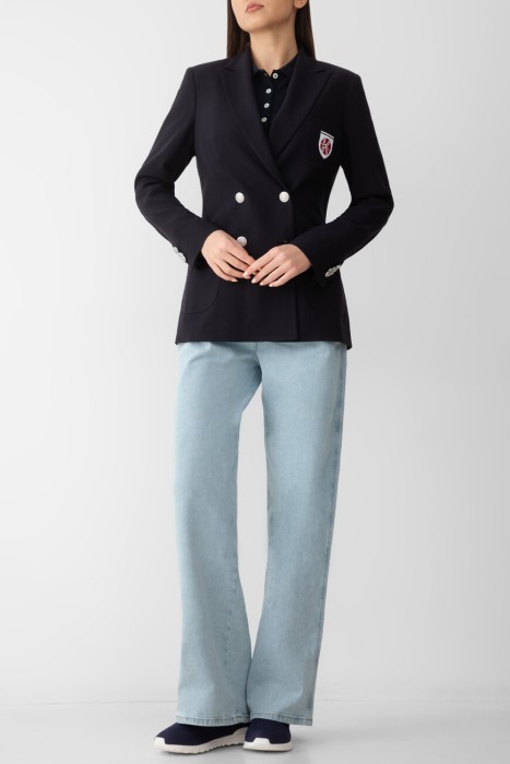 Товар синего цвета с внутренней стороны