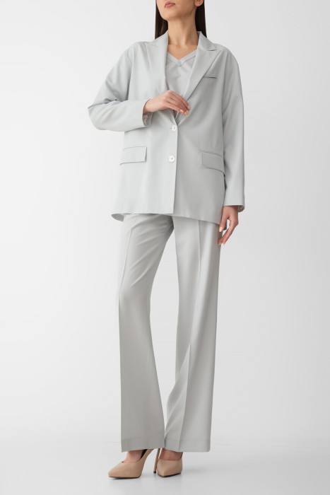 жакет  из шерсти спереди