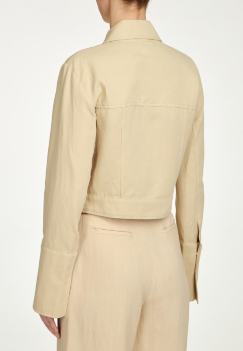 жакет  из италии вид сбоку